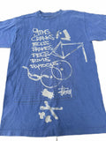 Stüssy BMX Graphic Tee Blue Medium