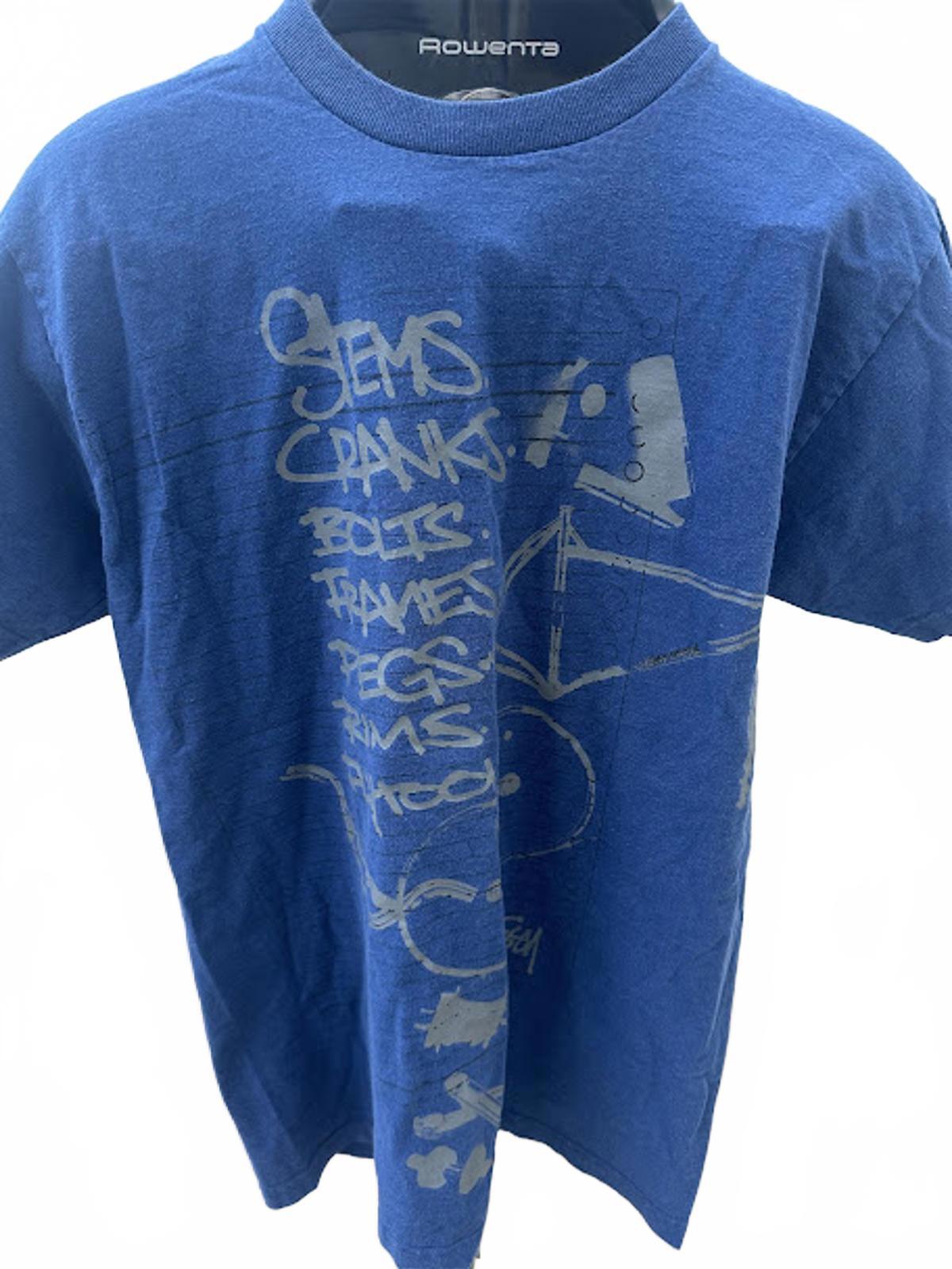 Stüssy BMX Graphic Tee Blue Medium