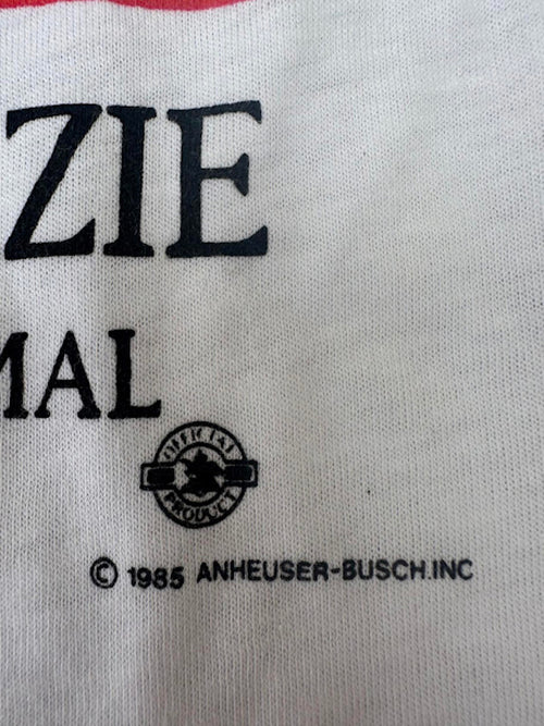 1985 Spuds MacKenzie Bud Light Tee XL USA