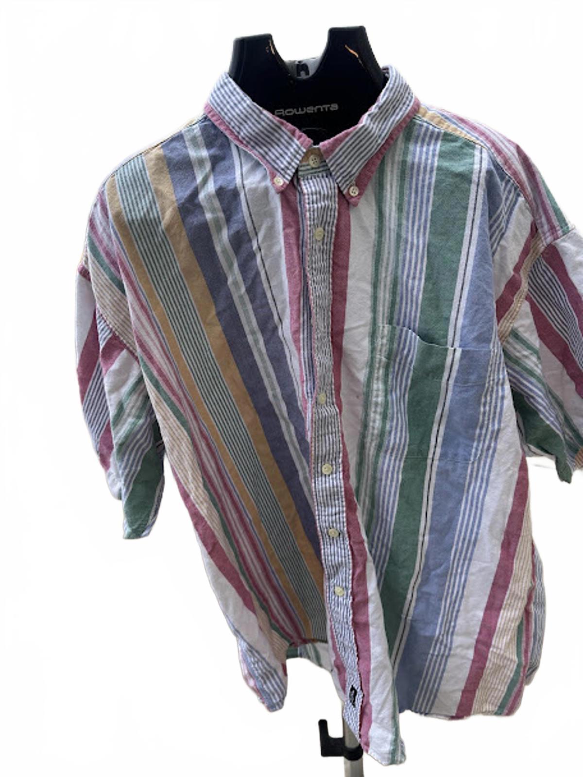 Vintage Dockers XXL Striped Shirt 90s