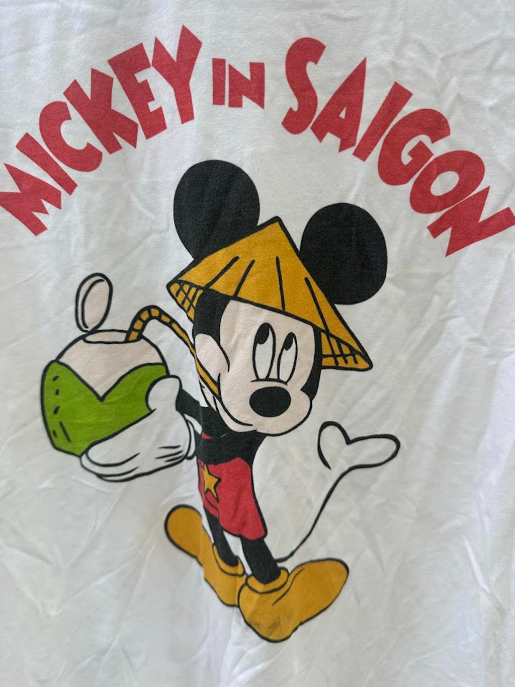 Vintage Mickey in Saigon Tee L 90s