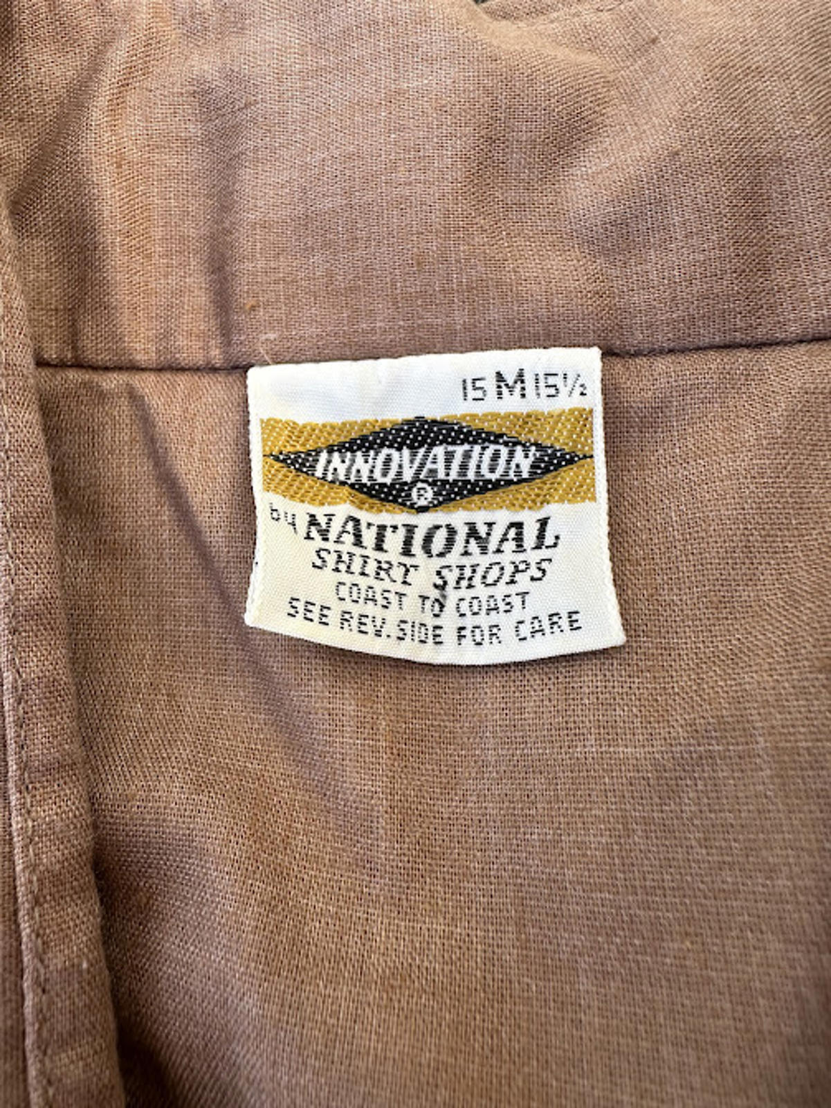 Vintage Western Shirt Corduroy like Yoke M