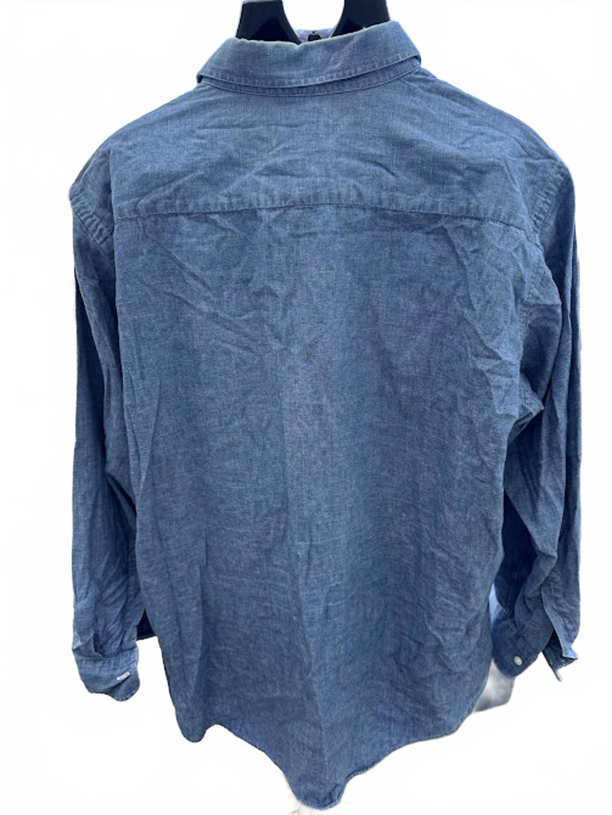 Christian Dior Monsieur Chambray Shirt USA 16