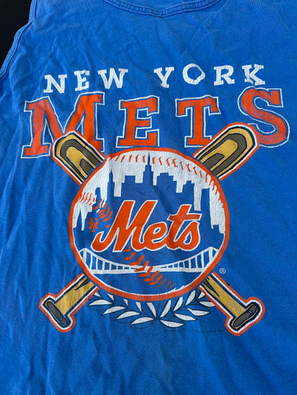 Vintage NY Mets Hanes Beefy Tank XL USA Single Stitch