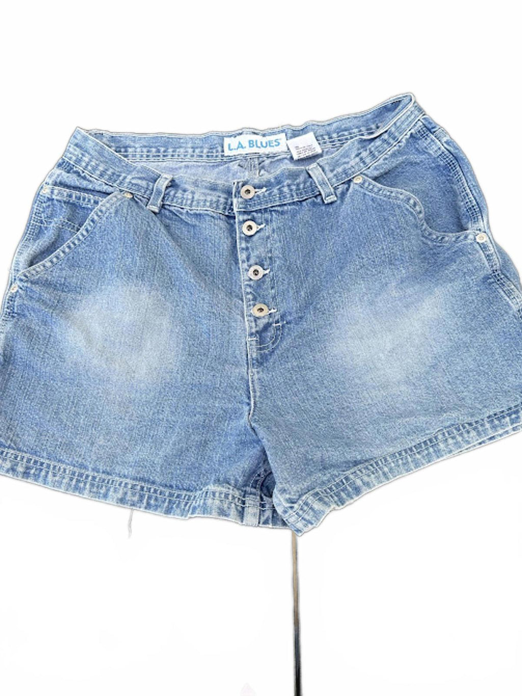 Vintage L.A. Blues Denim Shorts 12 USA