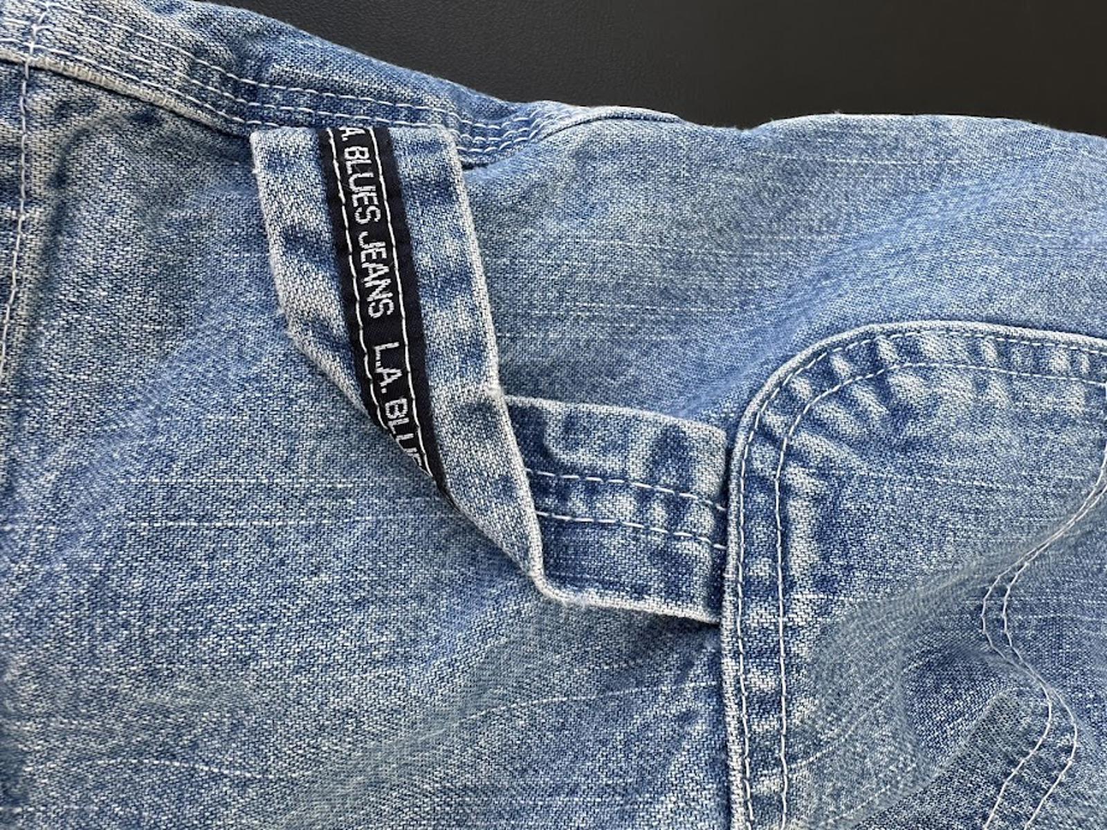 Vintage L.A. Blues Denim Shorts 12 USA