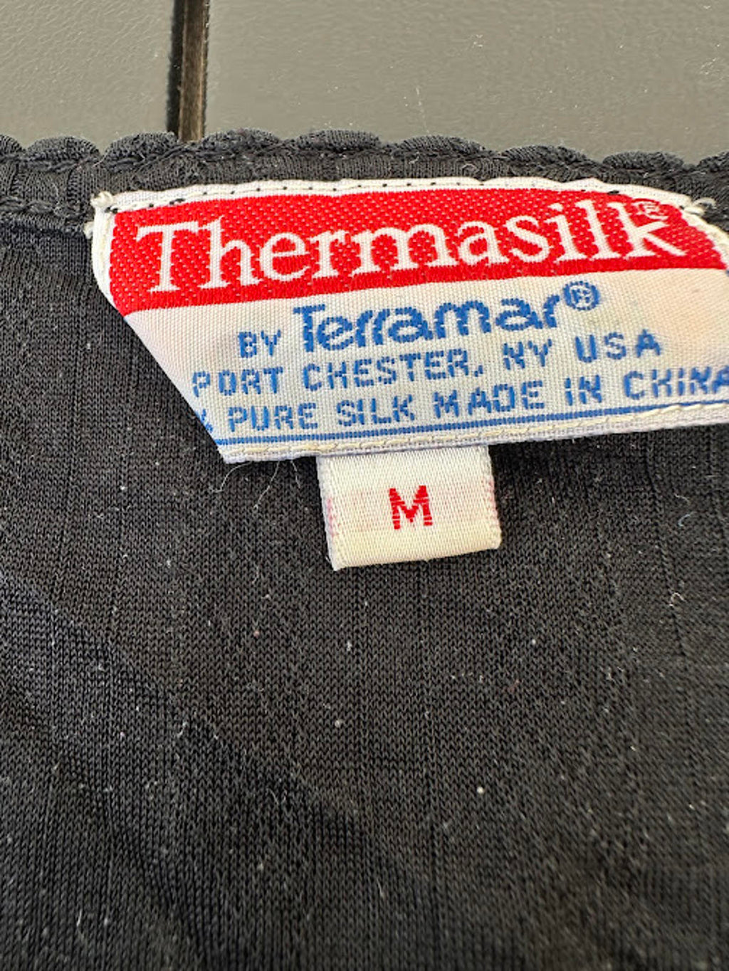 Vintage Terramar Thermasilk Top M USA