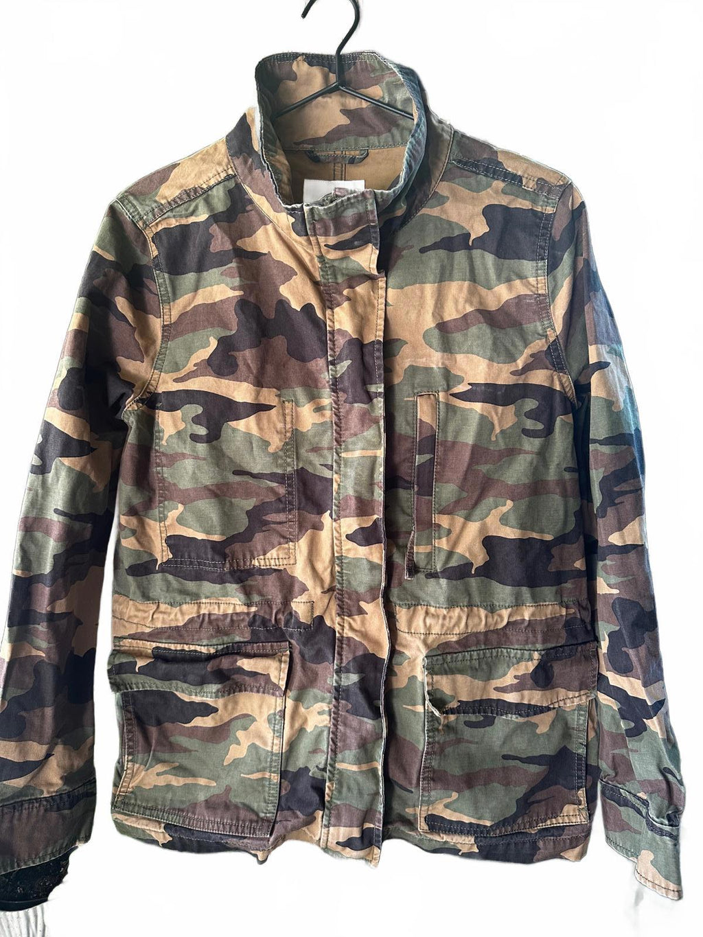 Madewell Women's Camo Military Utility Jacket Large