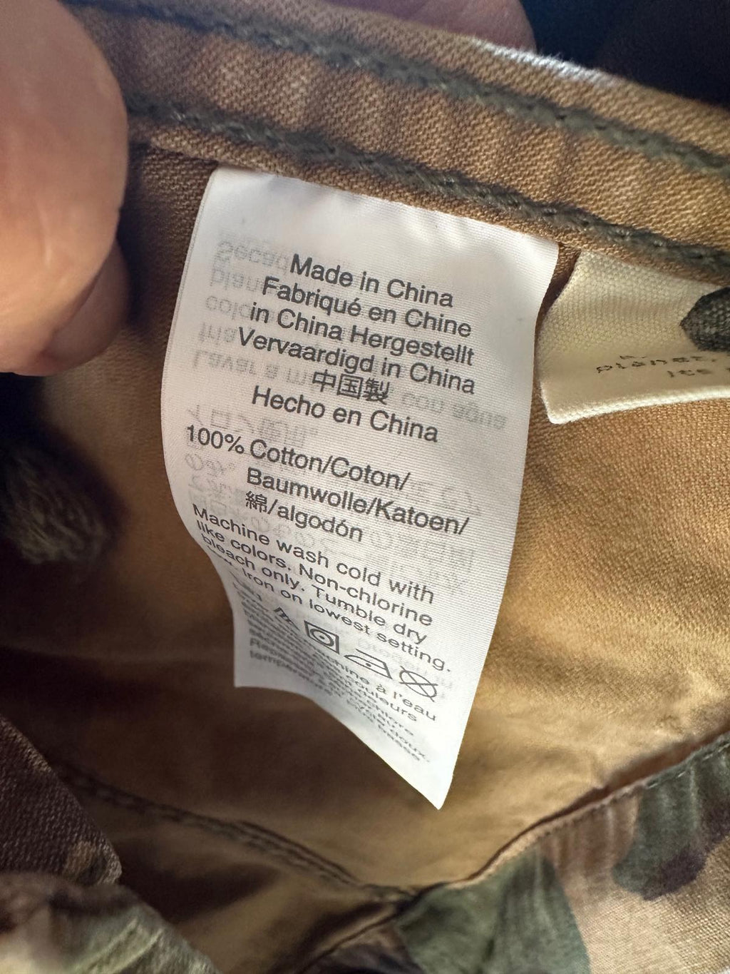 Madewell Women's Camo Military Utility Jacket Large