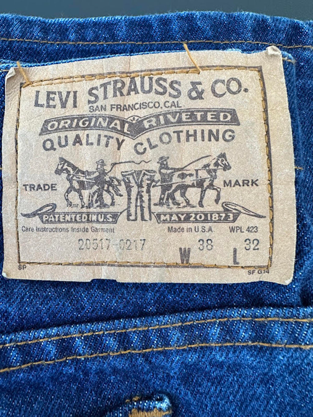 Levi’s 517 Bootcut Jeans USA 38x32 Vintage