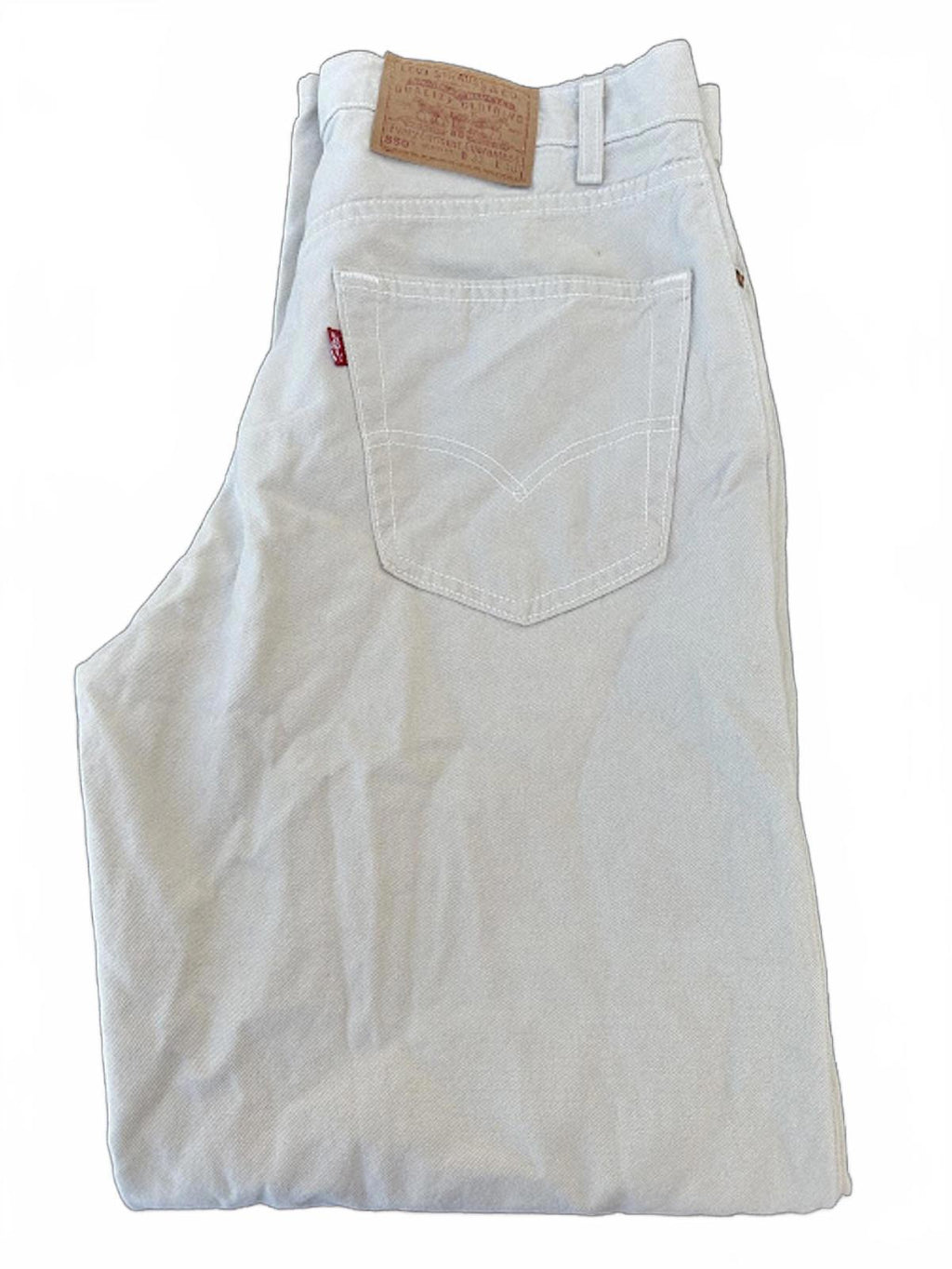 Levi’s 550 Sand Denim Relaxed Fit Jeans USA 33x30