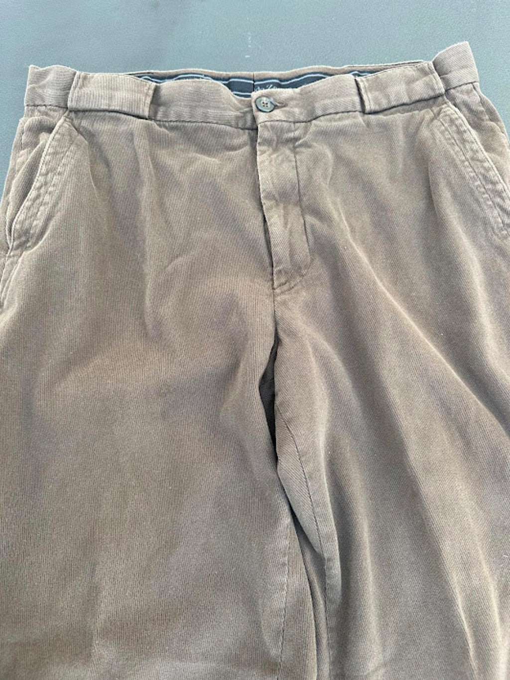 Ermenegildo Zegna Brown Stretch Trousers 33x30