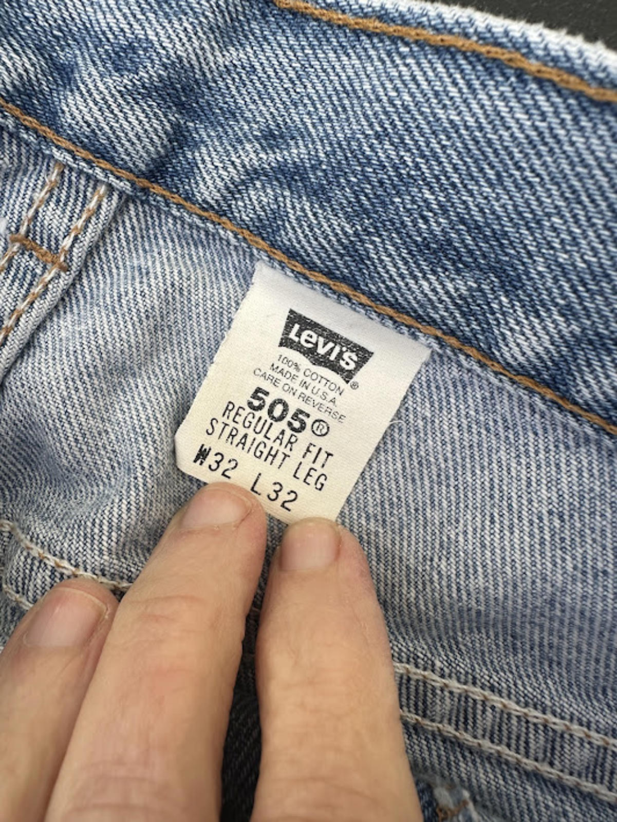 Levi’s 505 Jeans 32x32 Light Wash Straight Fit