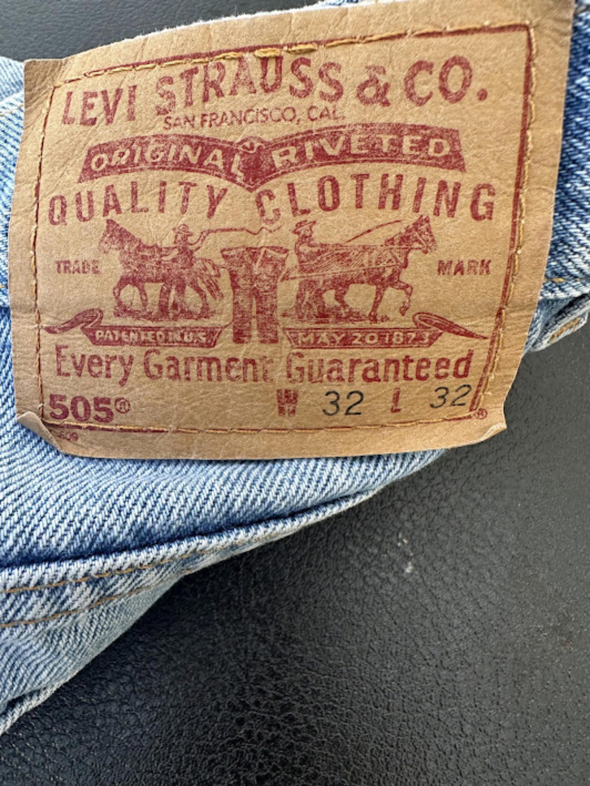 Levi’s 505 Jeans 32x32 Light Wash Straight Fit