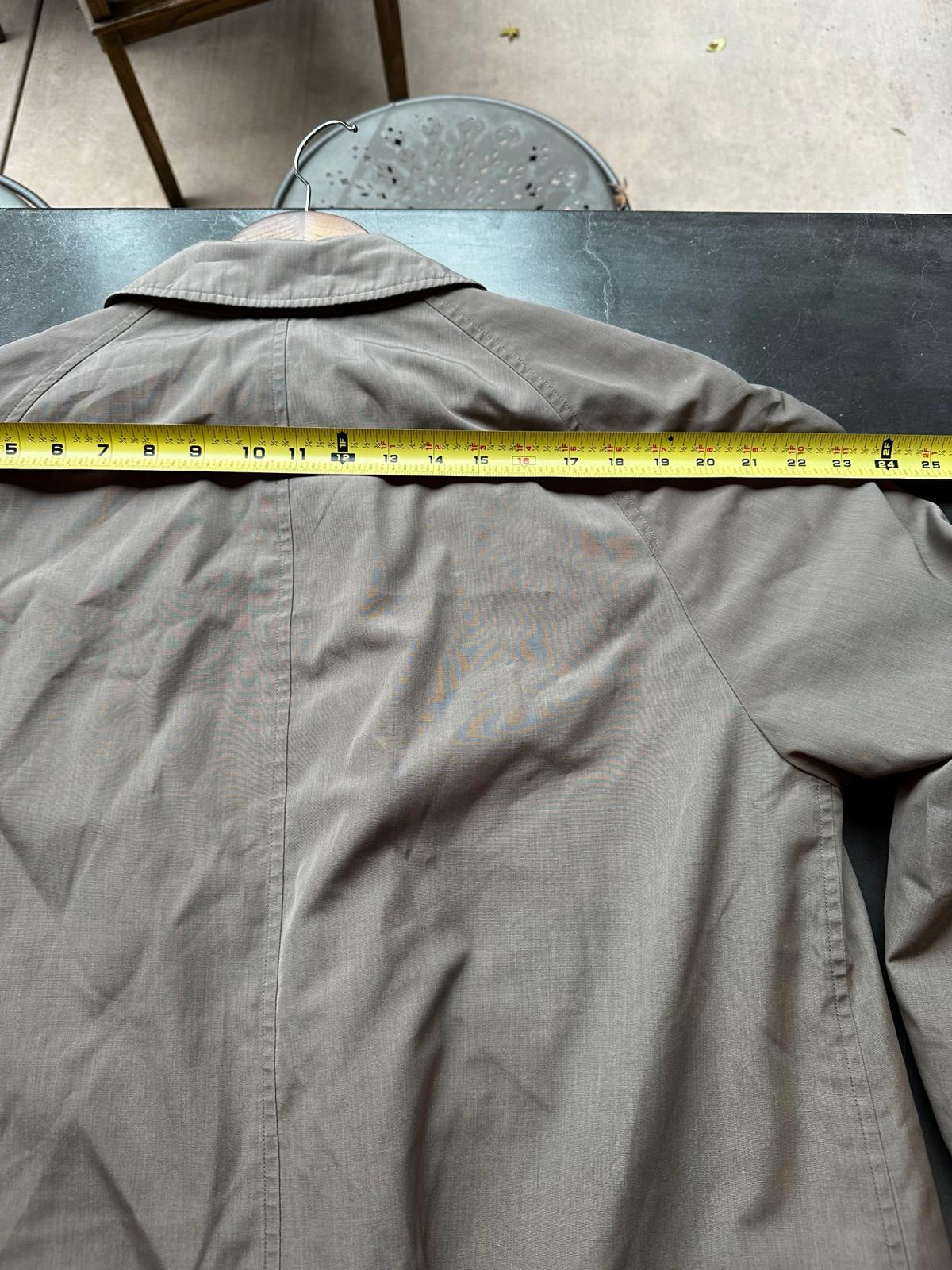Vintage Burberrys Men TrenchCoat Khaki SingleBreasted 80s90s
