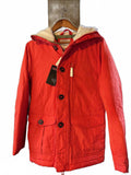 Goodfellow &Co Thermore Insulated Parka Jacket Men’s Small Red Orange Hooded NWT