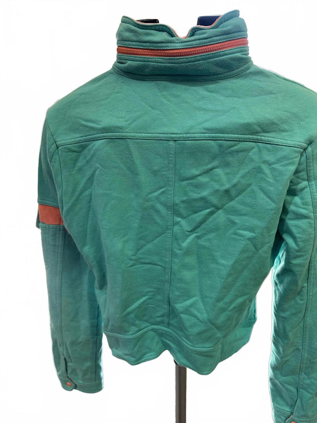 Le Tigre Zip Sweatshirt Jacket Hidden Hood M