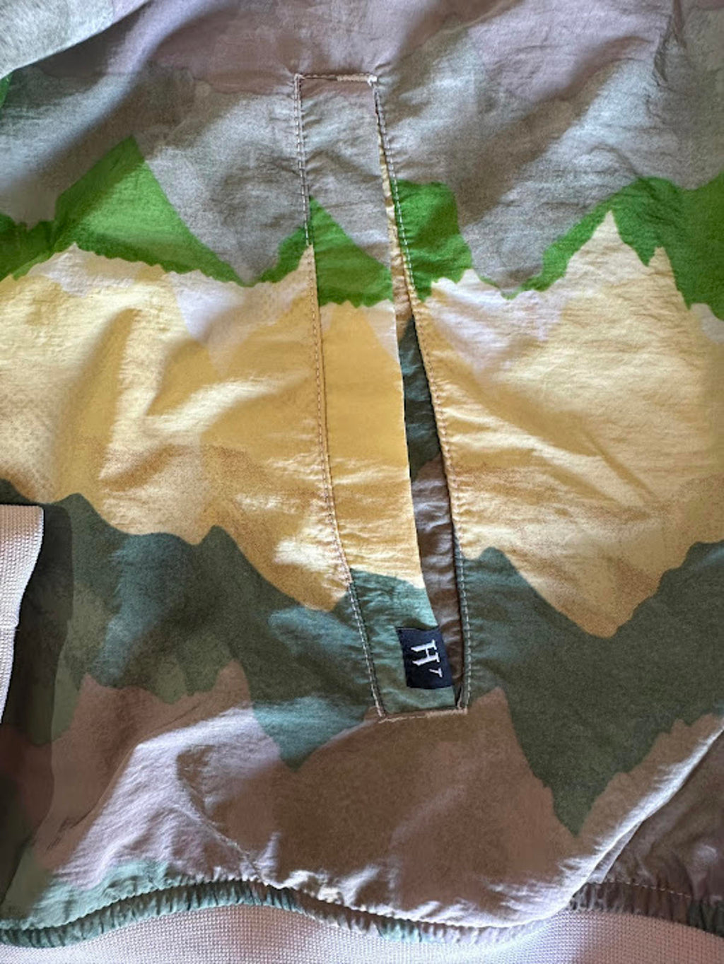 Houston White Scenic Windbreaker Jacket 2007 L