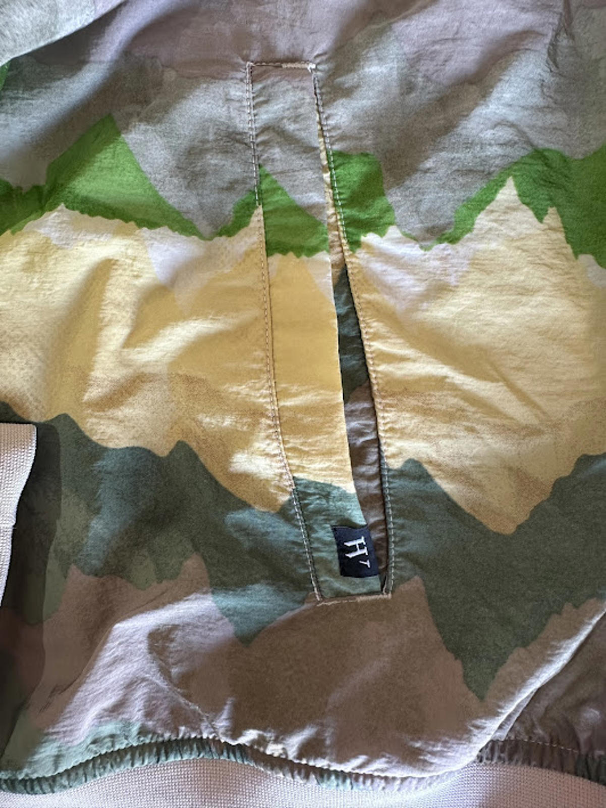 Houston White Scenic Windbreaker Jacket 2007 L