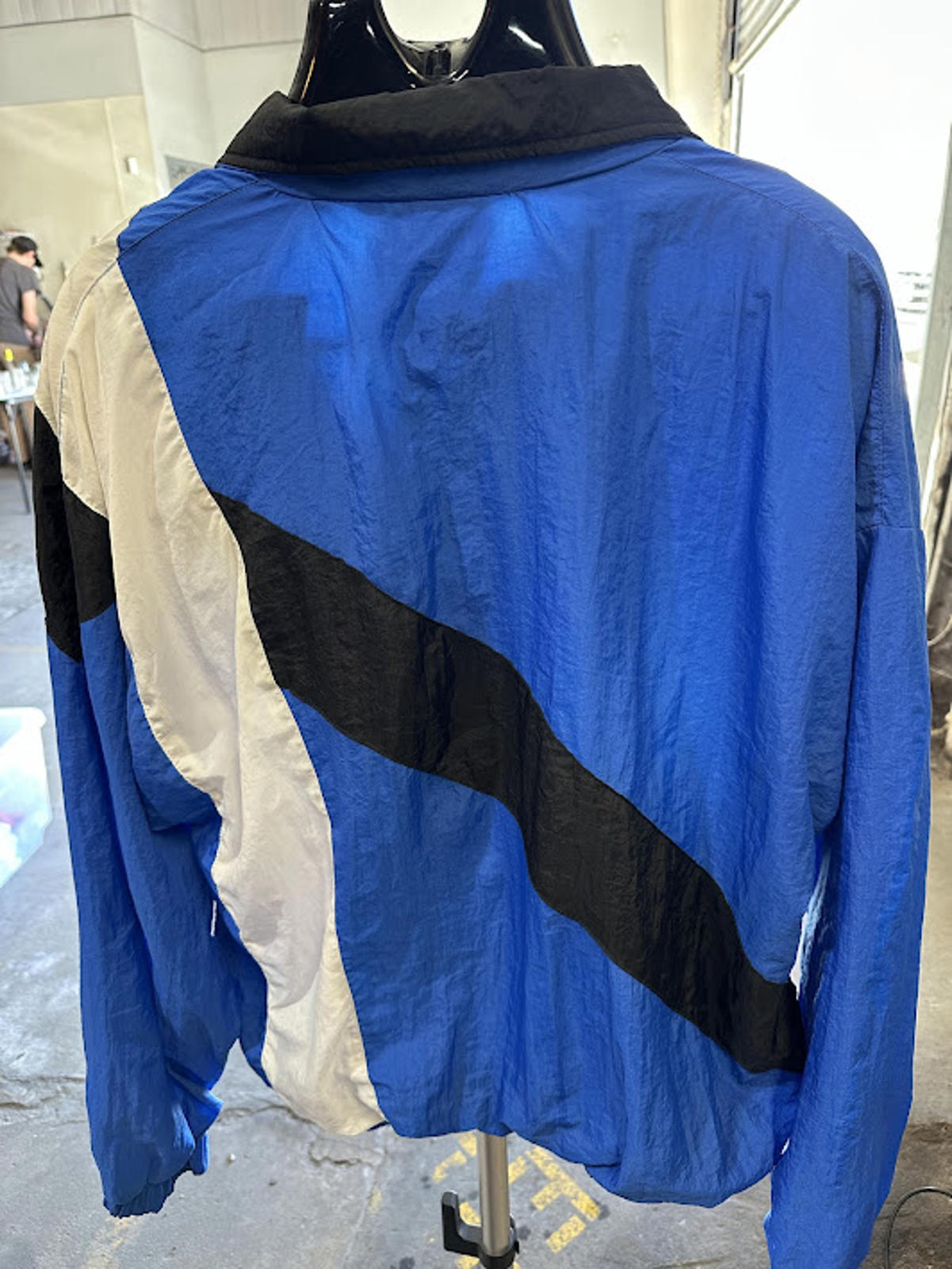 Vintage Reebok Blue Colorblock Windbreaker L