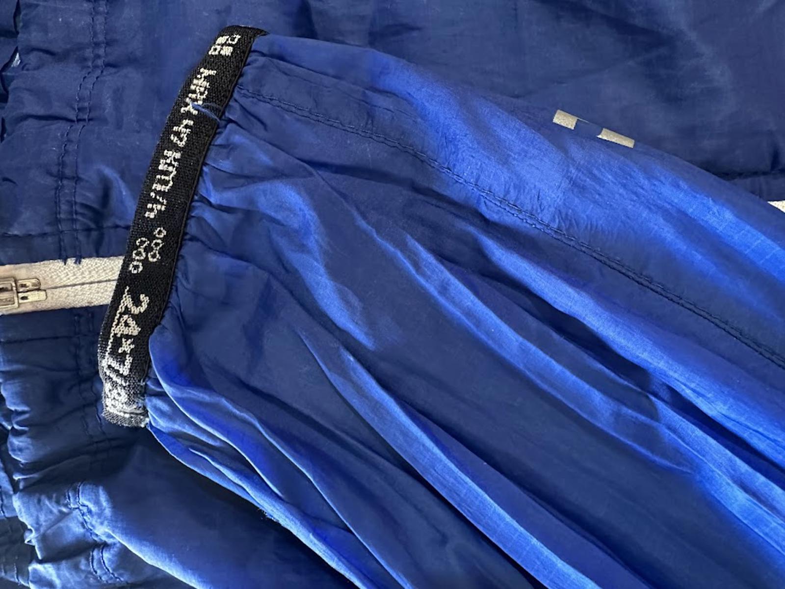 Hind Blue Hooded Running Jacket M