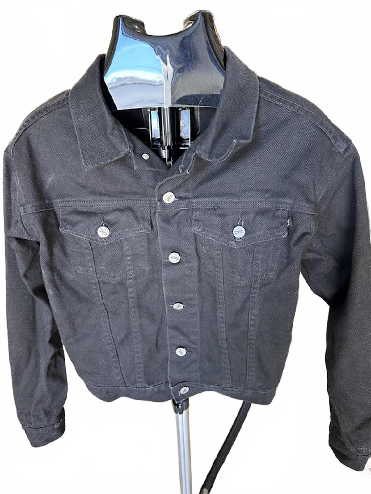 Nihilism Black Denim Jacket USA XS