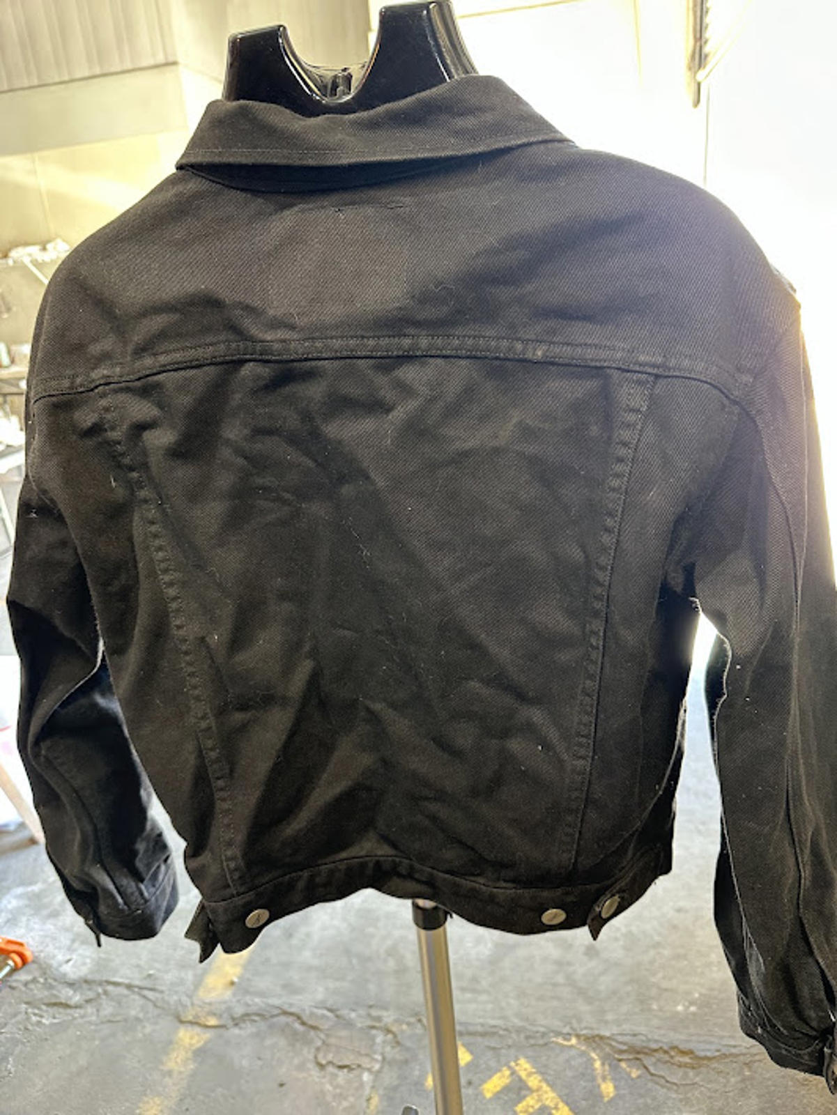Nihilism Black Denim Jacket USA XS