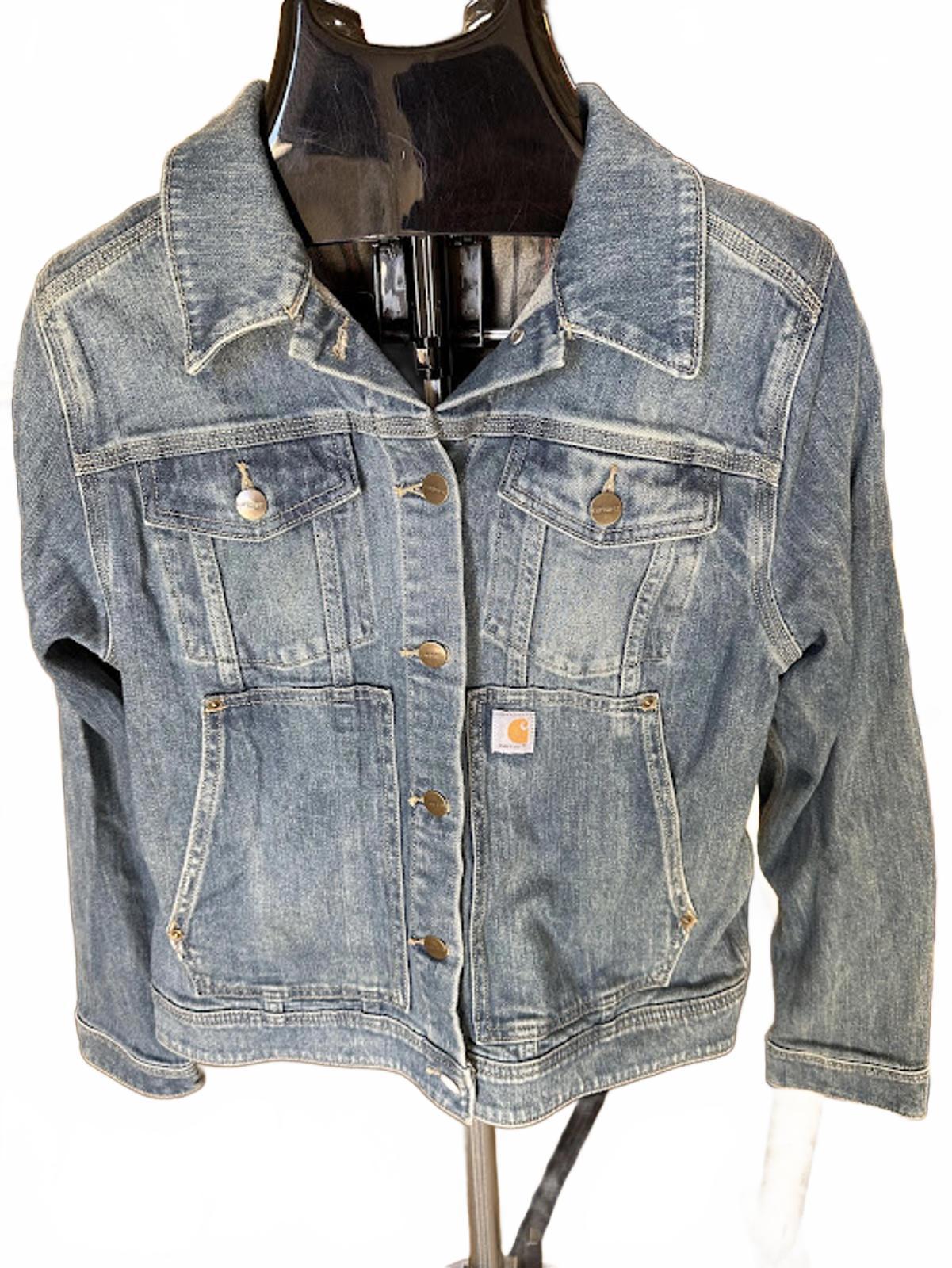 Carhartt Rugged Flex Denim Jacket M (8–10)