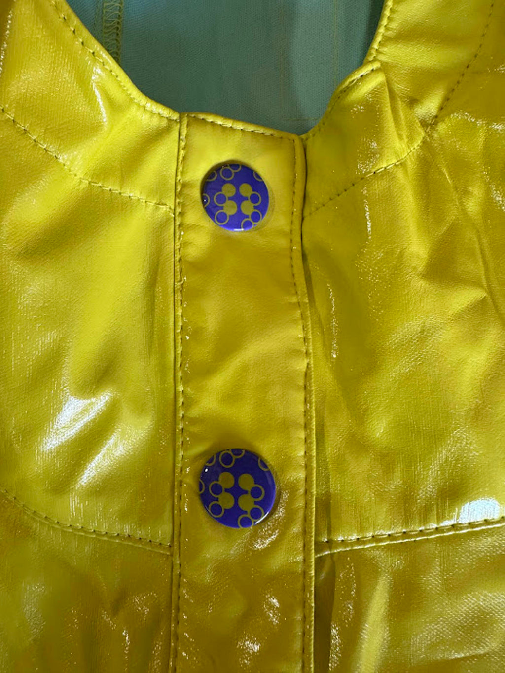 Columbia Yellow Hooded Rain Jacket Youth 18/20