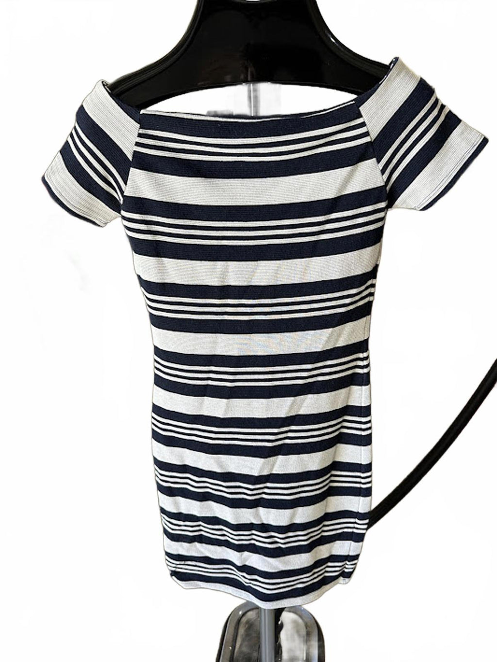 Topshop Striped Knit Bodycon Dress US 6