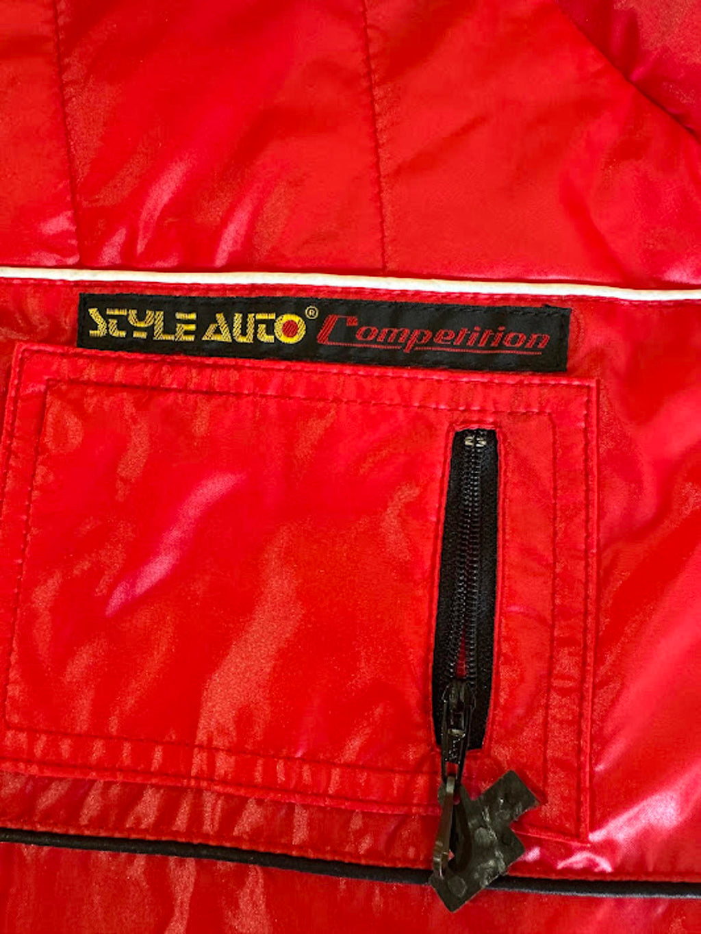 Ferrari Style Racing Jacket Le Mans Patch
