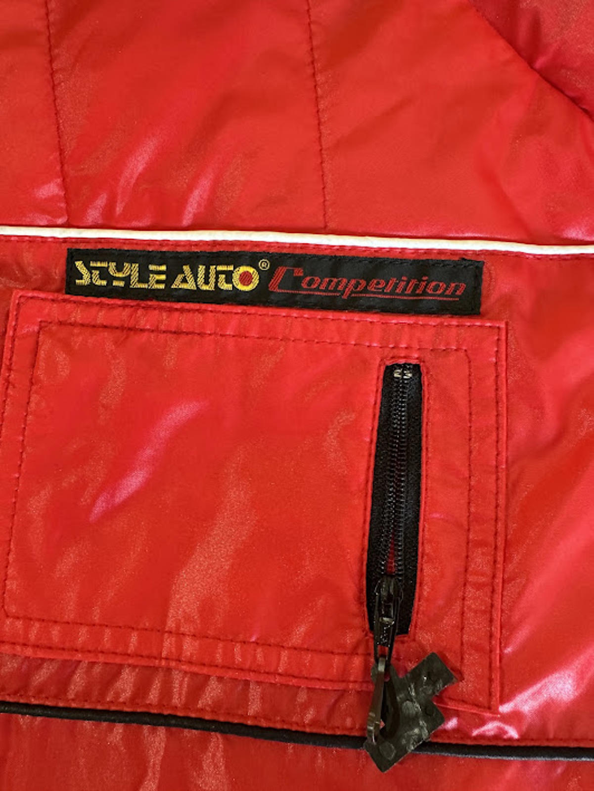 Ferrari Style Racing Jacket Le Mans Patch