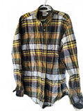 Cinch Men's Plaid Long Sleeve Button Down Shirt Large