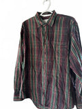 Vintage Burberrys of London Plaid Cotton Shirt XL