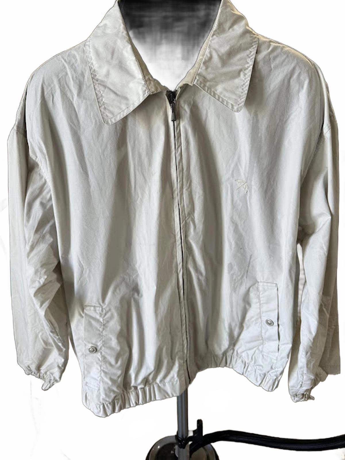 Arnold Palmer Outerwear Cream Golf Windbreaker M
