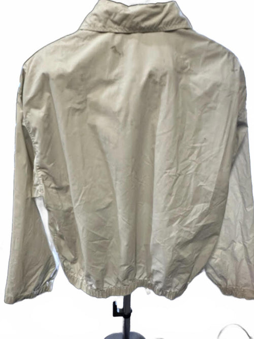Arnold Palmer Outerwear Cream Golf Windbreaker M