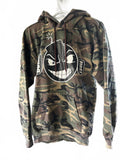 Bomb First Camo Graphic Pullover Hoodie Size S