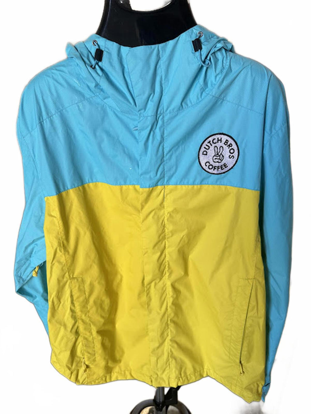 Dutch Bros Coffee Colorblock Windbreaker XL