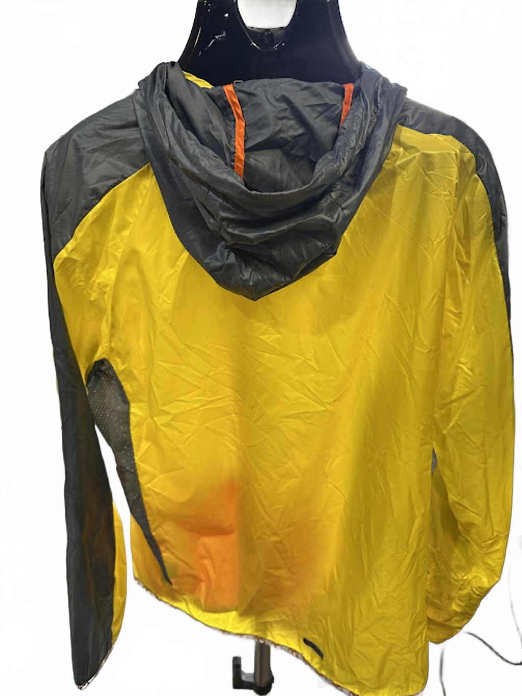 Puma Sport Lifestyle Yellow Gray Windbreaker L