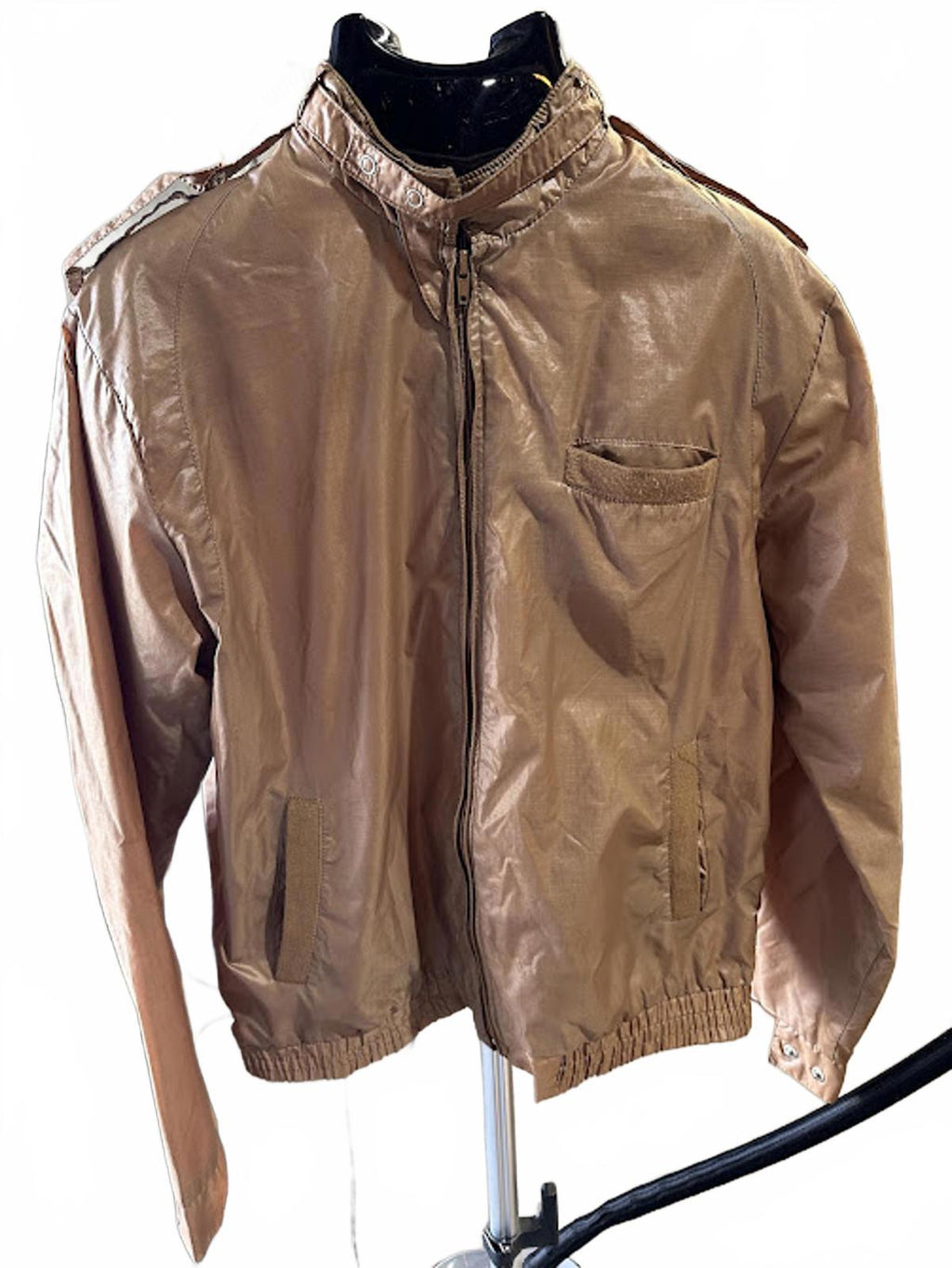 Vintage Mirage Mensport Bronze Bomber Jacket M