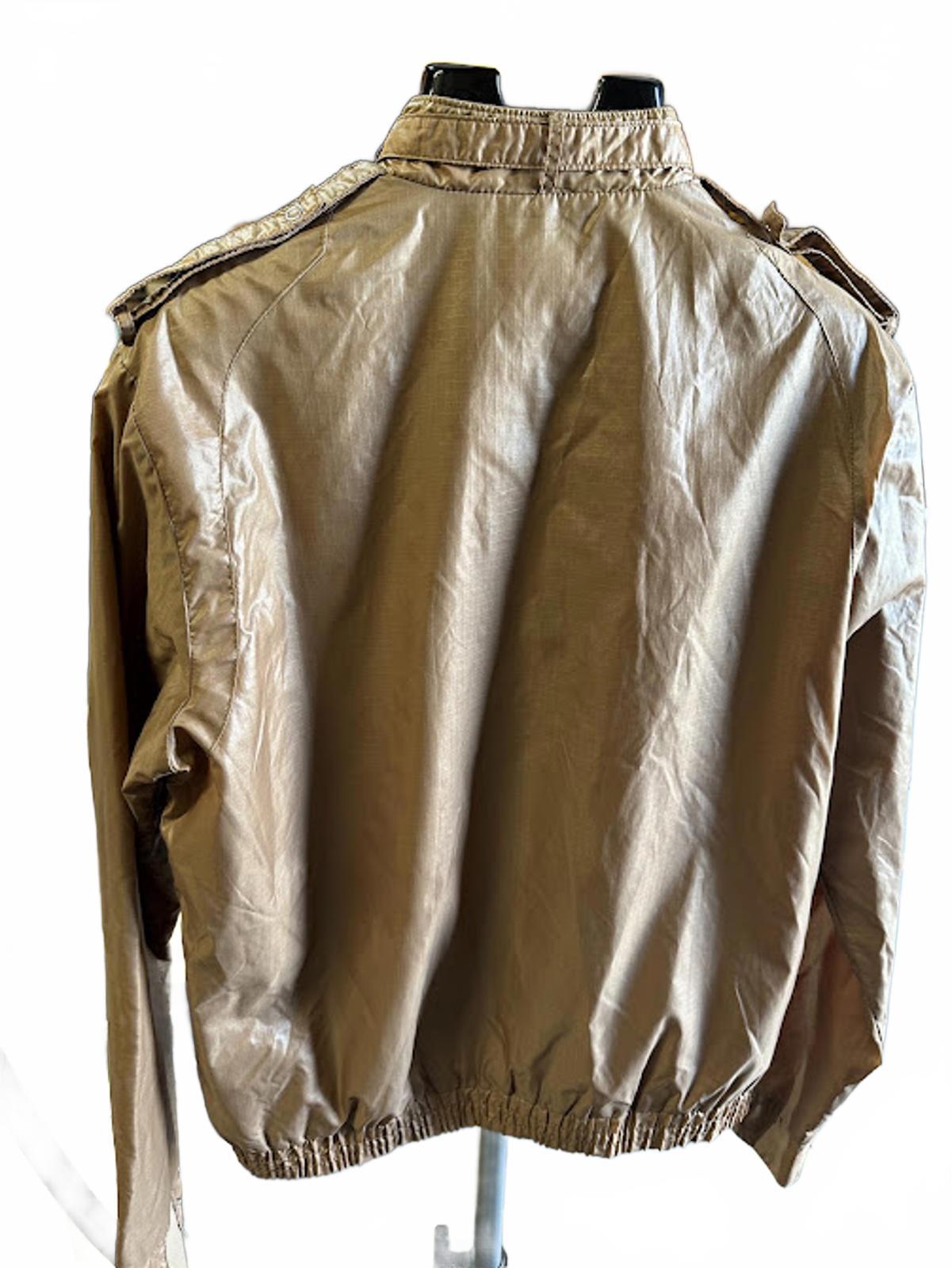 Vintage Mirage Mensport Bronze Bomber Jacket M