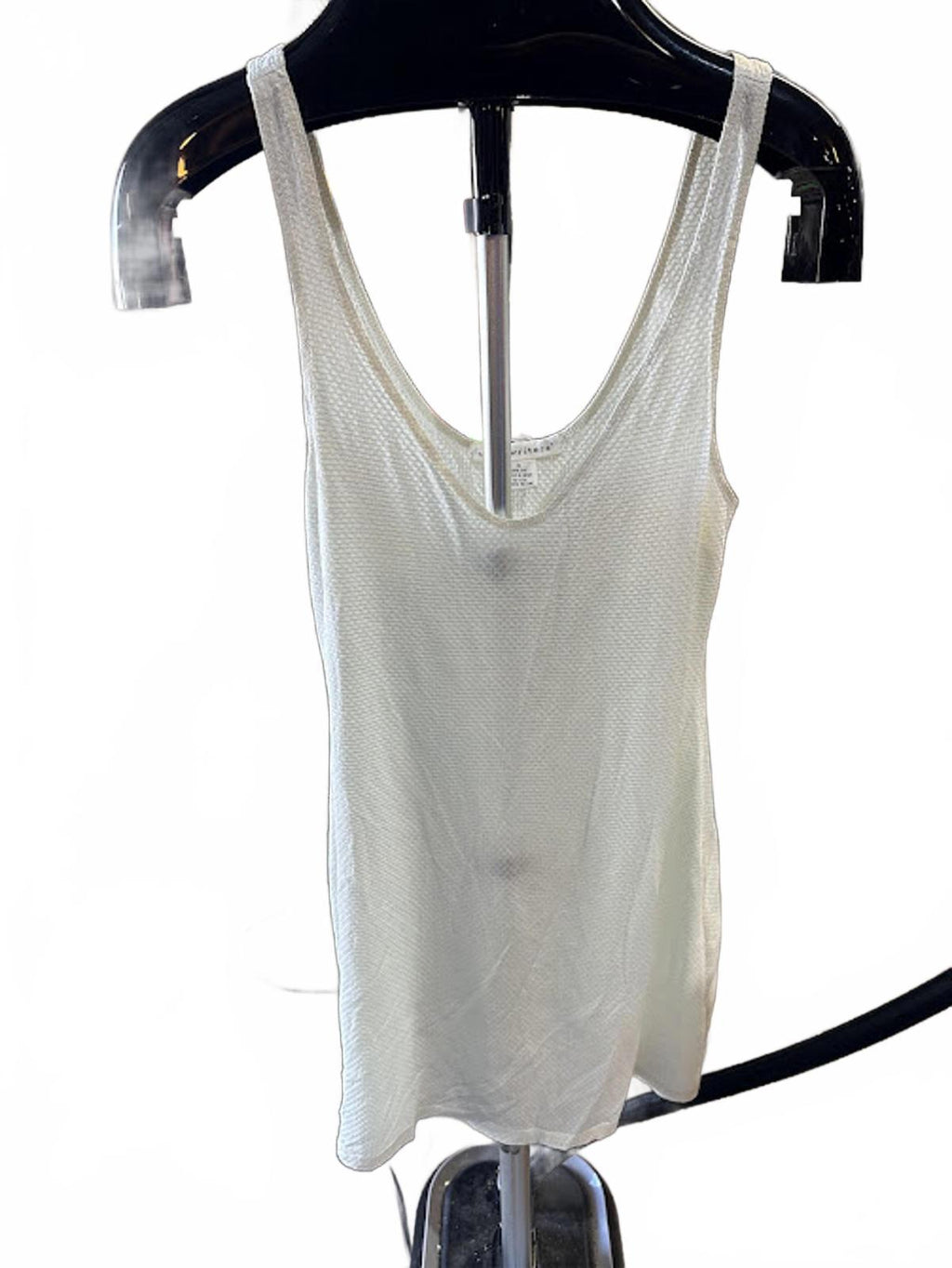 Underwriters 100% Silk Cream Tank Top M