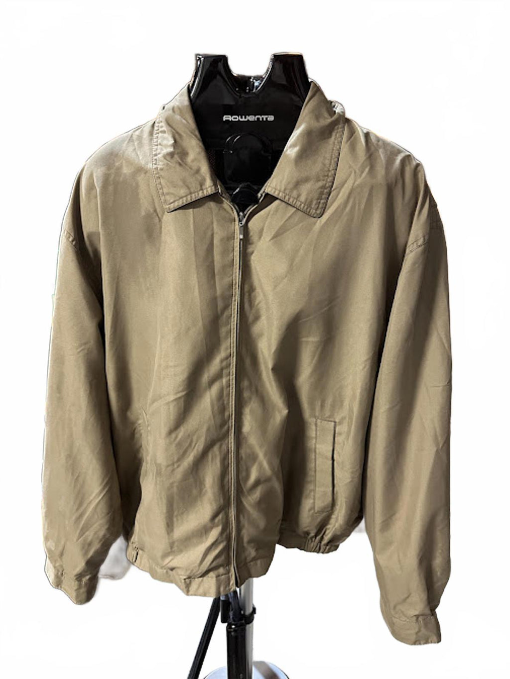 T. Harris London Khaki Zip Jacket XL