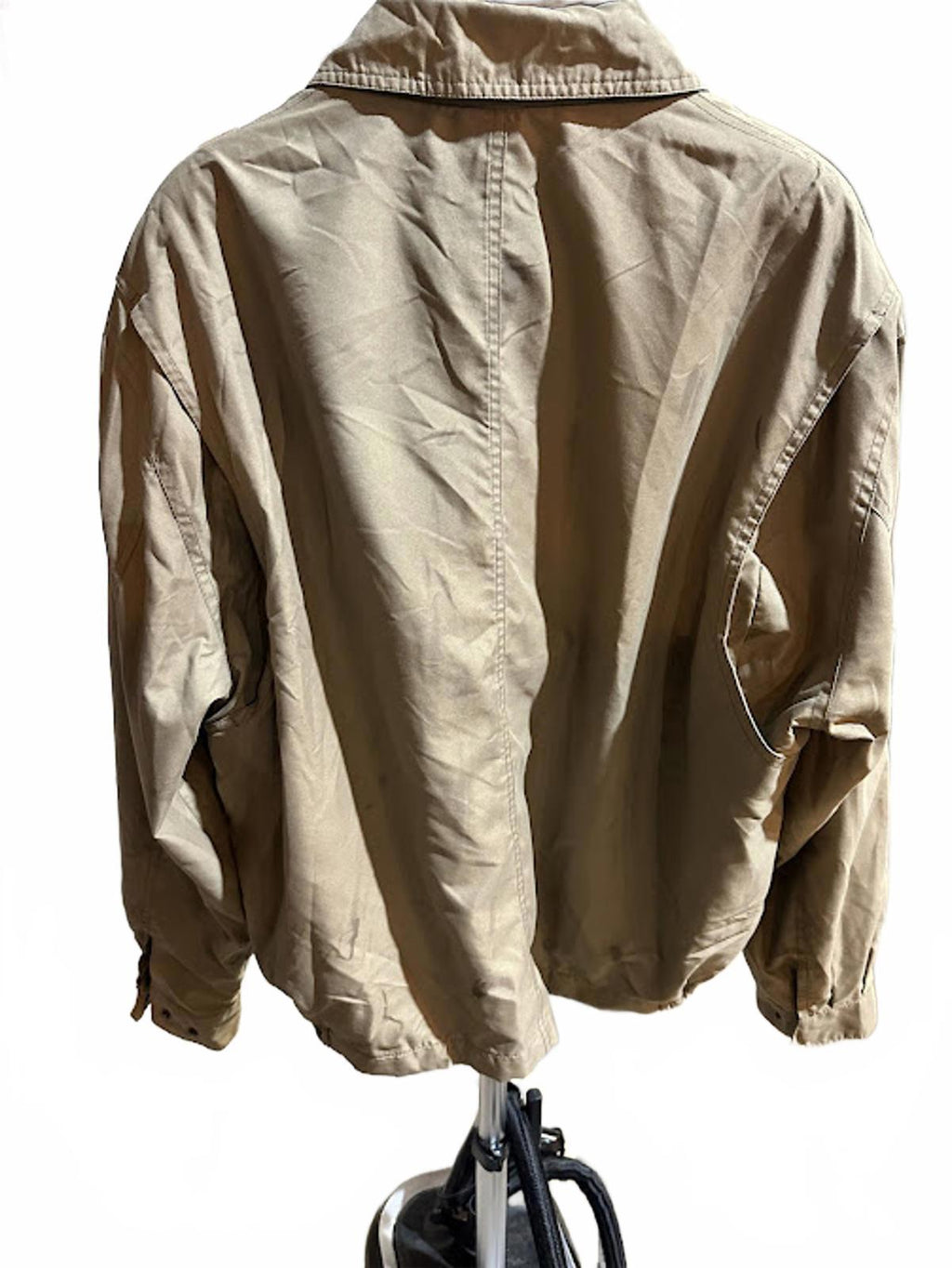 T. Harris London Khaki Zip Jacket XL
