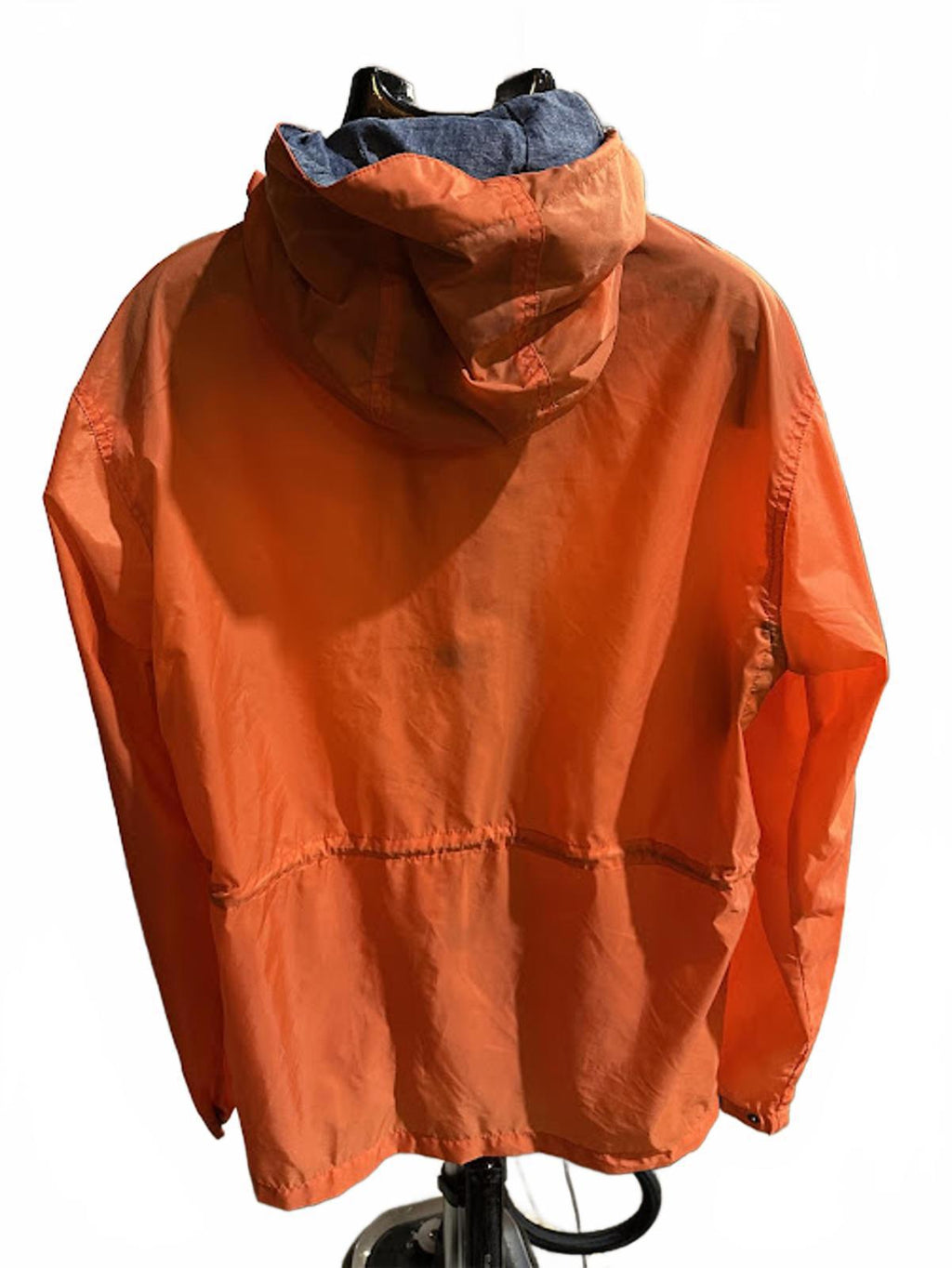 Obey Propaganda Hooded Nylon Jacket XL Orange