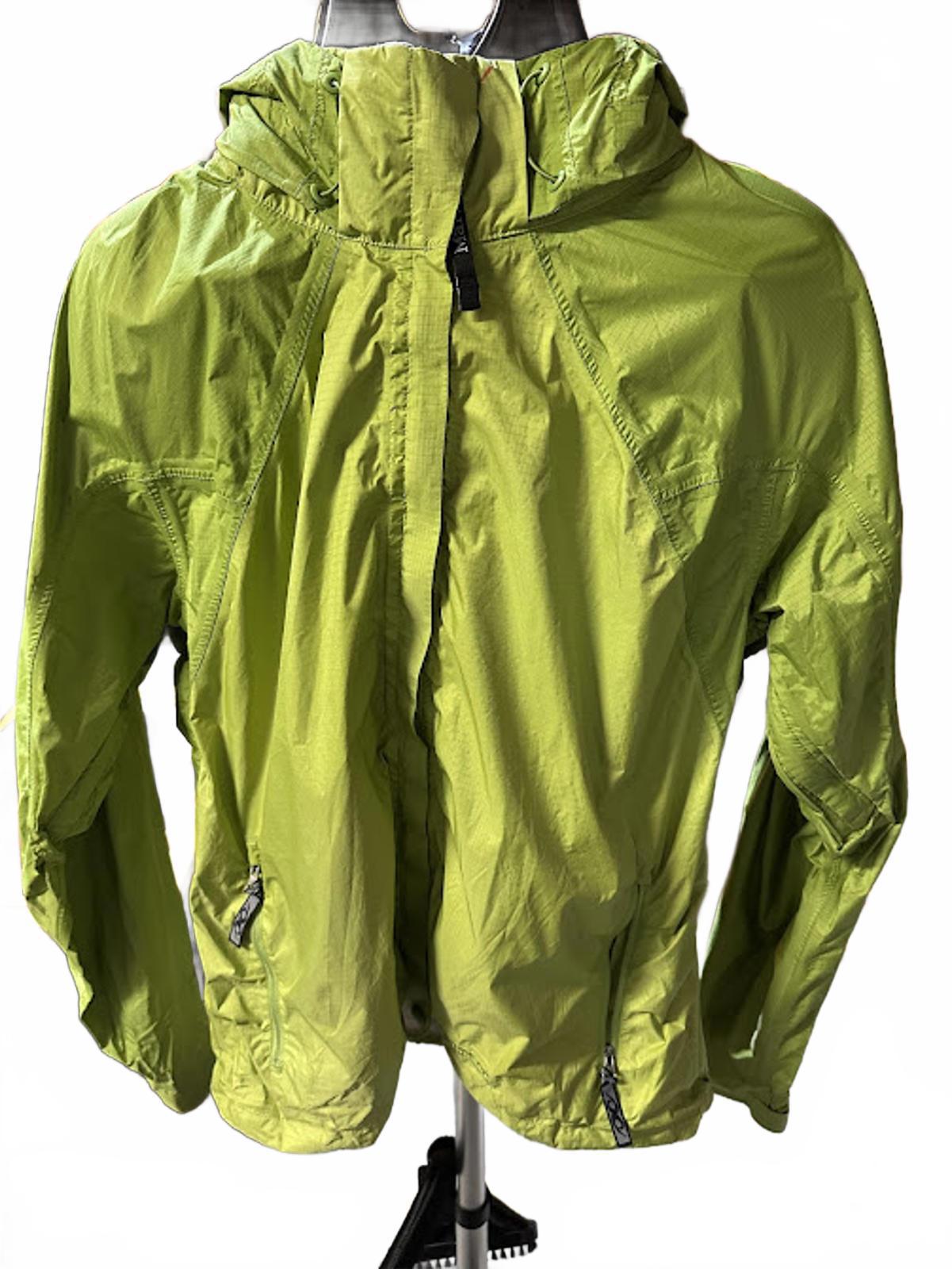 Marmot Green Lightweight Hooded Rain Jacket M