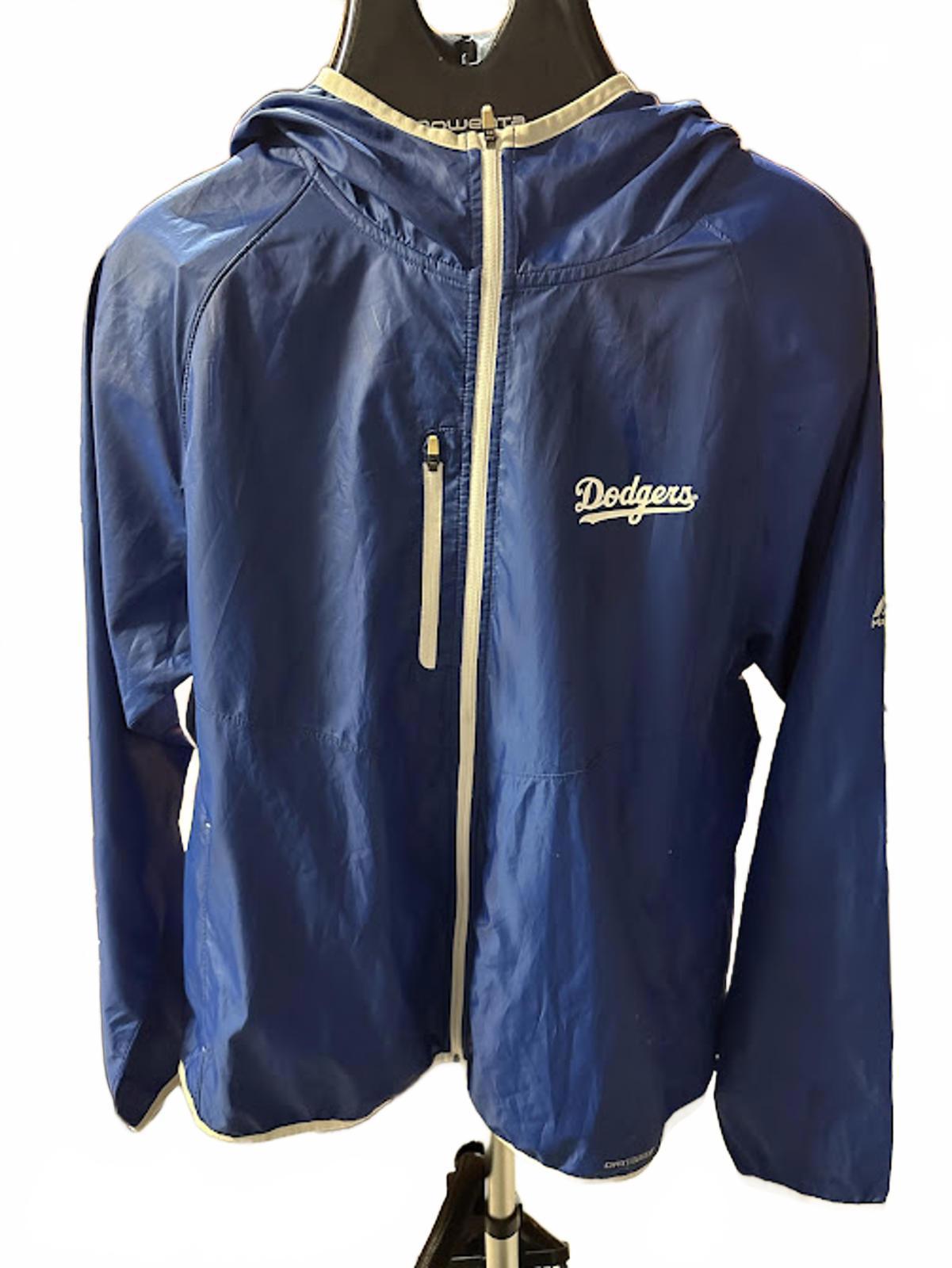 Majestic Dodgers Dri-Fit Windbreaker L