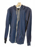 BDG Blue Zip Hoodie Sweatshirt M