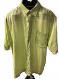 Calvin Klein Green Micro Check Shirt XL