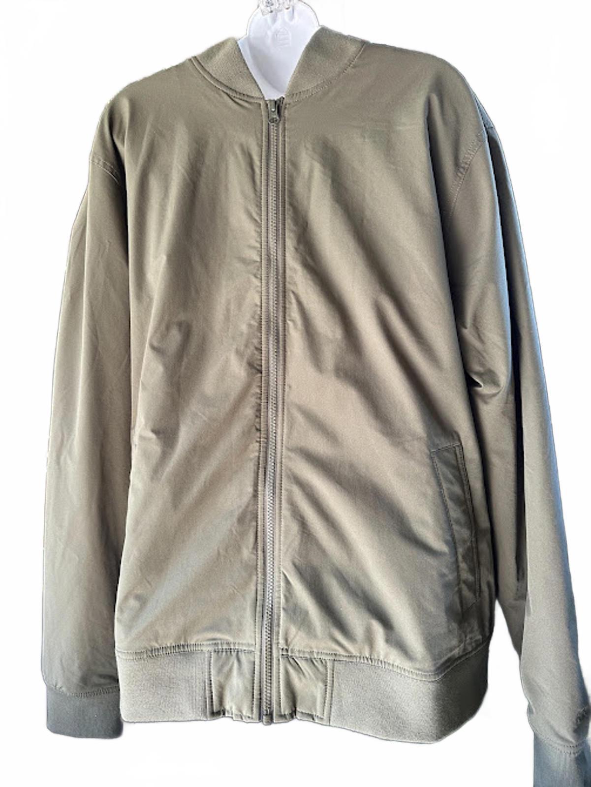 Banana Republic Olive Bomber Jacket XL